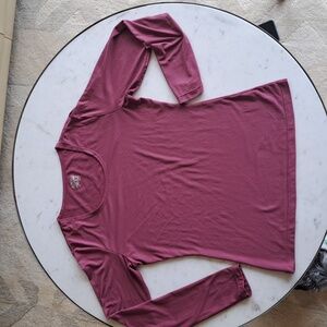 32 Degrees Women's Long Sleeve Top - Plum